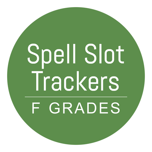 F grades - Spell Slot Trackers