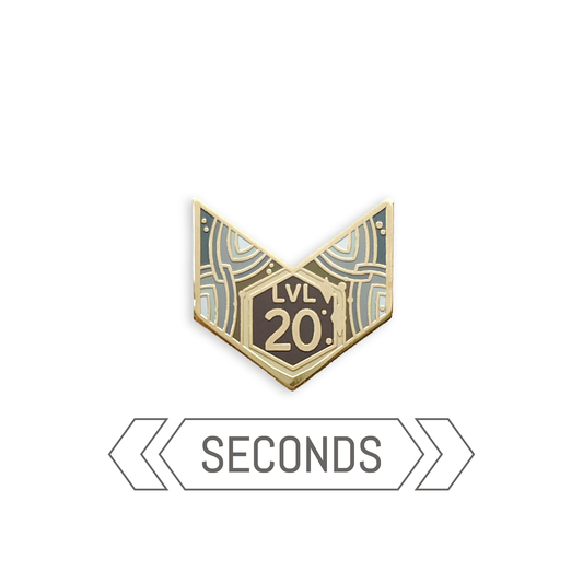 SECONDS Lvl20 Chevron in Earthtone, Character Builder Series