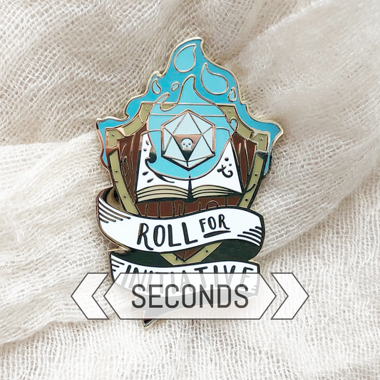 SECONDS Roll for Initiative - Blue Flame