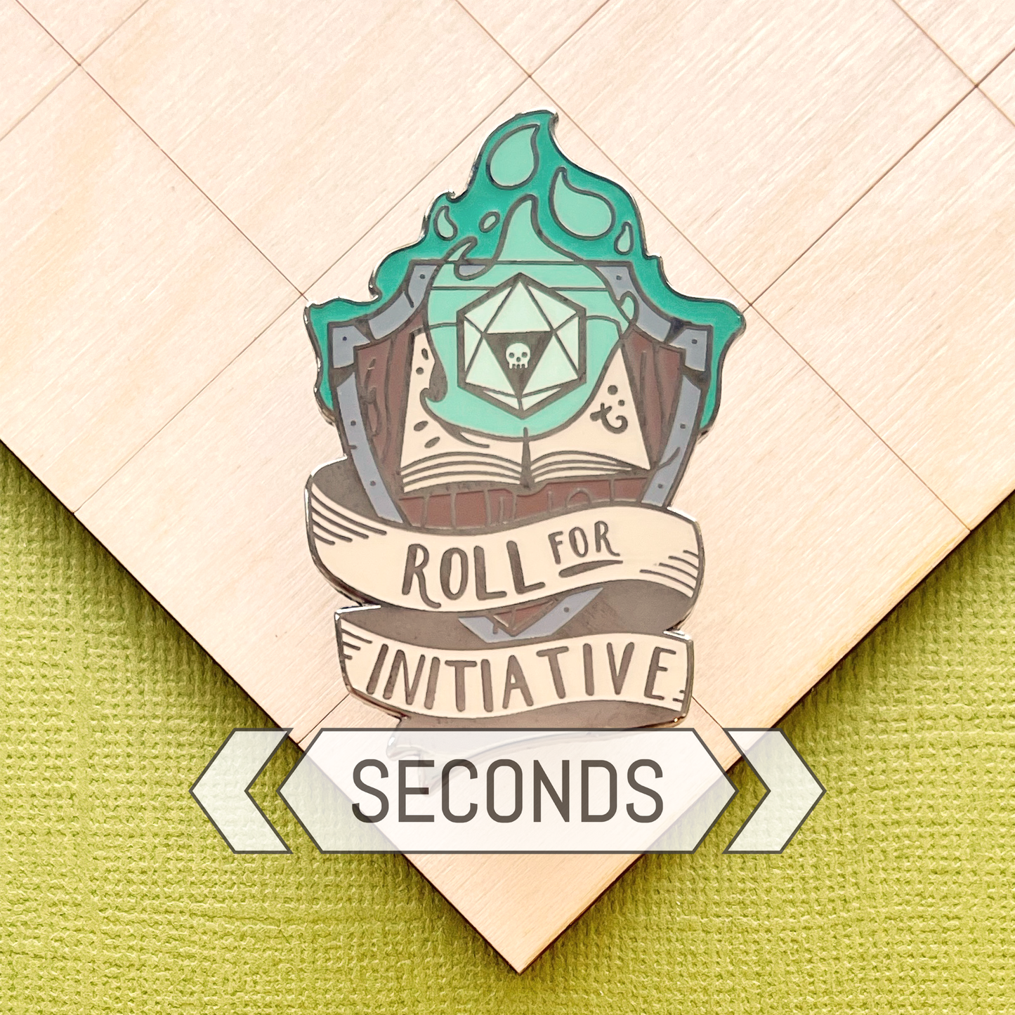 SECONDS Roll for Initiative - Green Flame